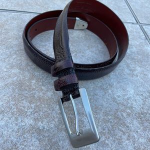 Johnson Murphy leather belt